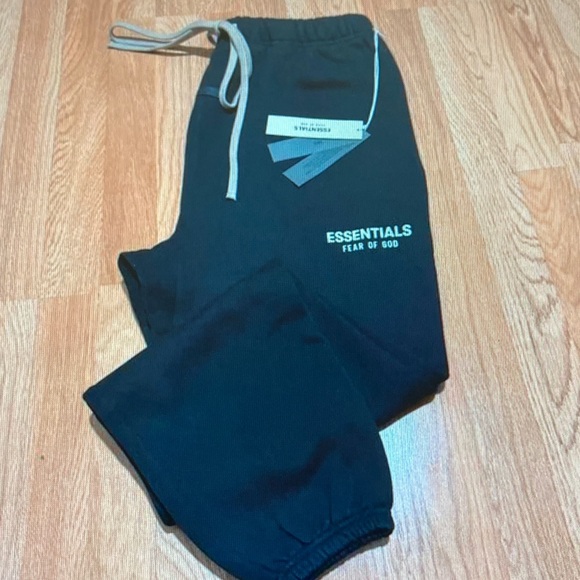 Fear of God Essentials Black Joggers